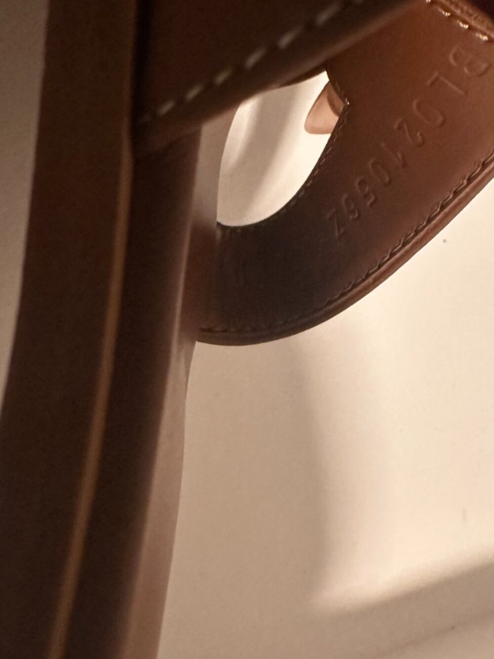 Hermes Oran Sandals - Gold colour - for sale - Picture 6 of 6
